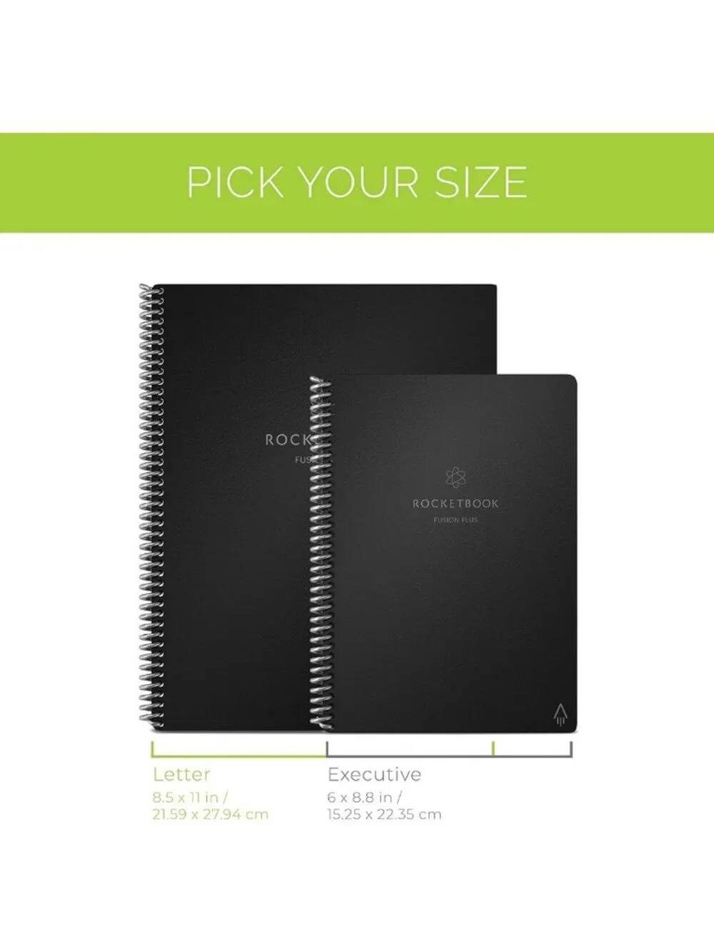 Reusable Smart Notebook Planner - 8.5x11 Letter Size, Notetaking & Planning Tool